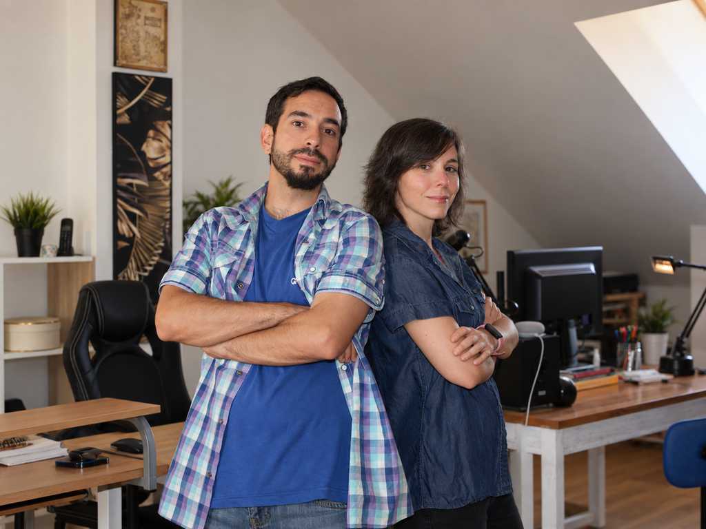 Juan Luis Romero y Alba Mira, fundadores de WHAT FOLLOWS
